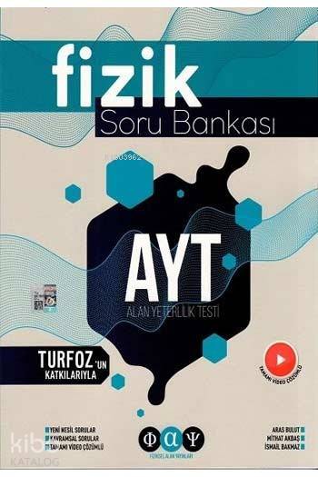 Fiziksel Alan Yayınları AYT Fizik Soru Bankası Fiziksel Alan 