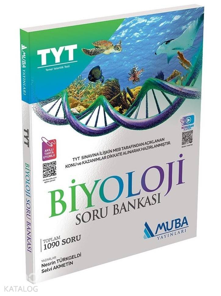 Muba Yayınları TYT Biyoloji Soru Bankası Muba 