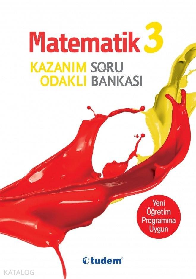 Tudem Yayınları 3. Sınıf Matematik Kazanım Odaklı Soru Bankası Tudem 