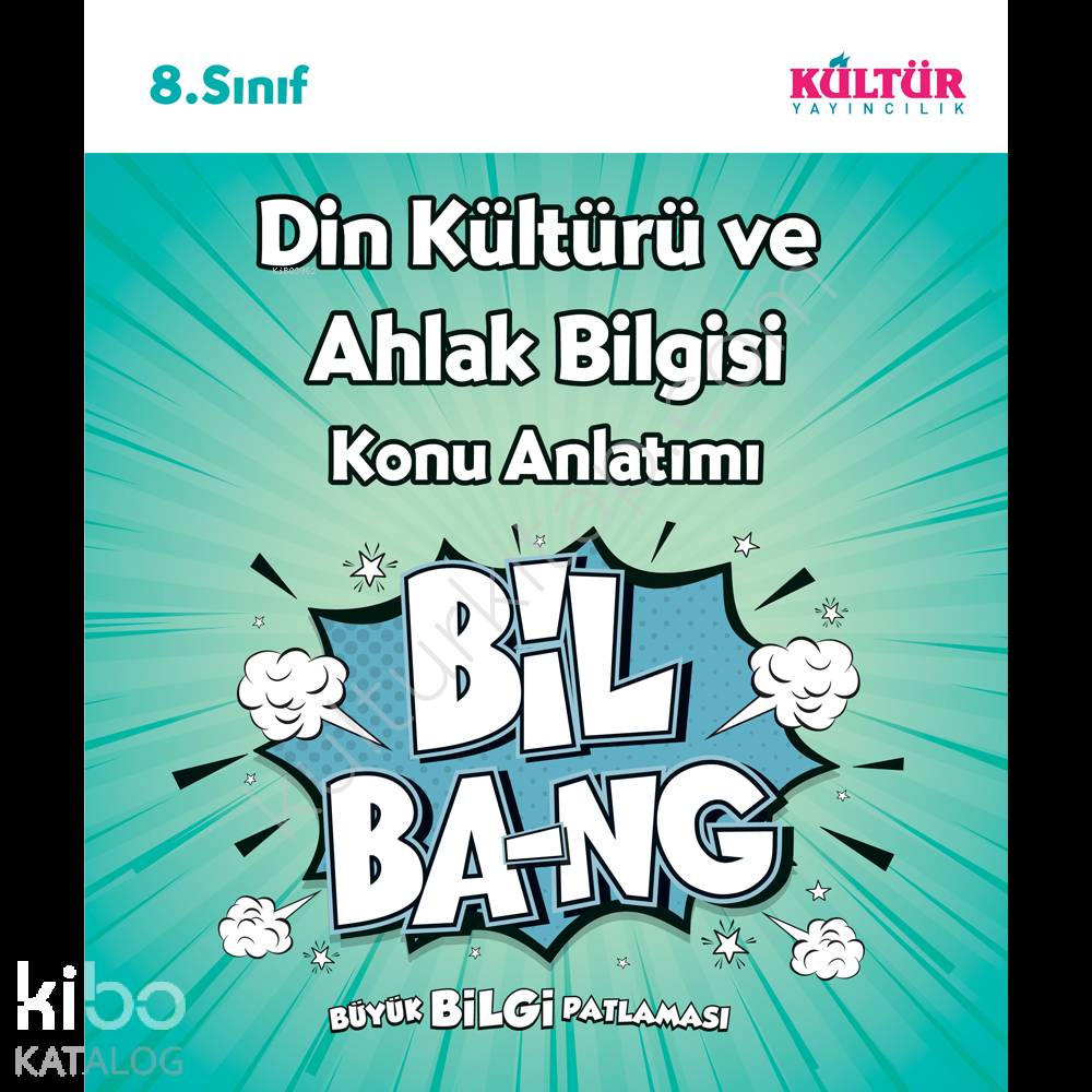 Kültür Yayınları 8. Sınıf LGS Bil Bang Din Kültürü ve Ahlak Bilgisi Konu Anlatımı Kültür 