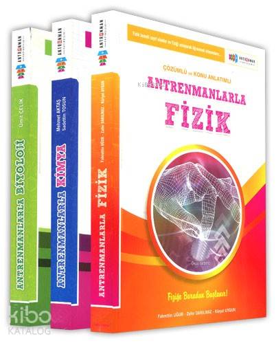 Antrenman Yayınları Antrenmanlarla Fizik Kimya Biyoloji 3 lü Set Antrenman 