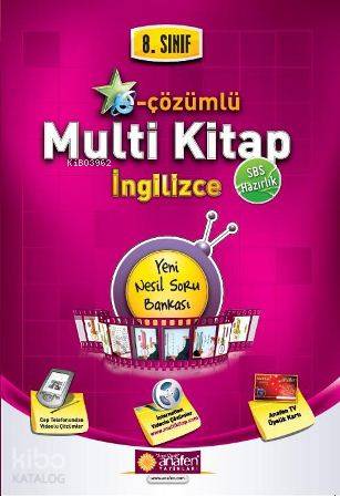 8. Sınıf E-Çözümlü Multi Kitap İngilizce