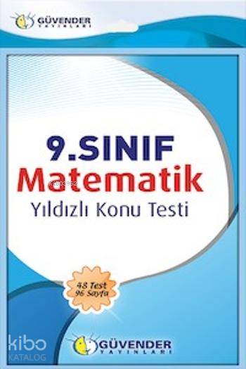 9. Sınıf Matematik Yıldızlı Konu Testi
