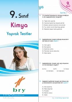 9. Sınıf Kimya Yaprak Testler