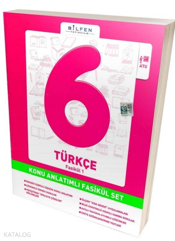 Bilfen Yayınları 6. Sınıf Türkçe Konu Anlatımlı Fasikül Set Bilfen 