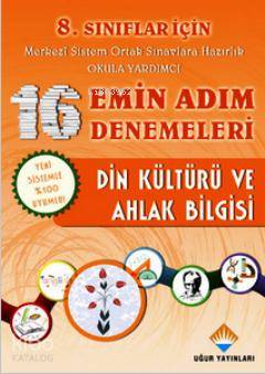 8. Sınıf 16 Emin Adım Din Kültürü ve Ahlak Bilgisi Denemeleri