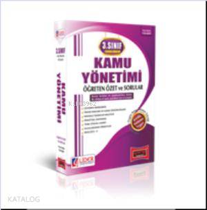 3. Sınıf Bahar Dönemi Kamu Yönetimi Öğreten Özet ve Sorular