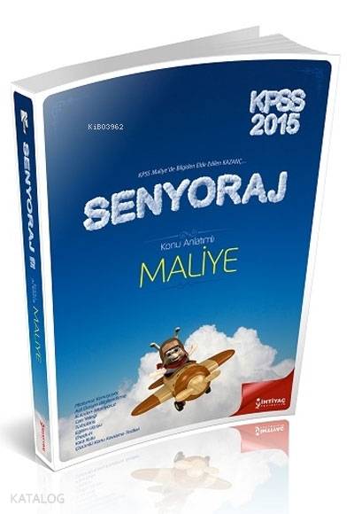 KPSS A Grubu Senyoraj Maliye Konu Anlatımlı