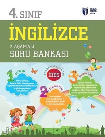 4. Sınıf İngilizce 3 Aşamalı Soru Bankası