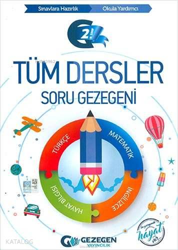 Gezegen Yayınları 2. Sınıf Tüm Dersler Soru Bankası Gezegen 