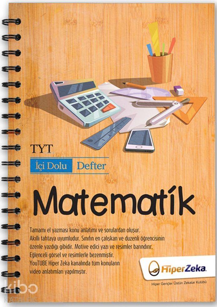 Hiper Zeka Yayınları TYT Matematik İçi Dolu Defter Hiper Zeka 