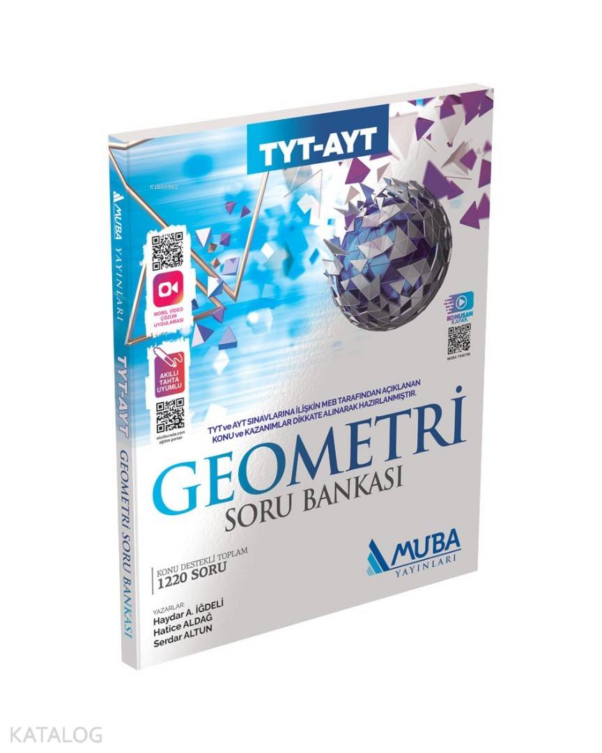 Muba Yayınları TYT AYT Geometri Soru Bankası Muba 