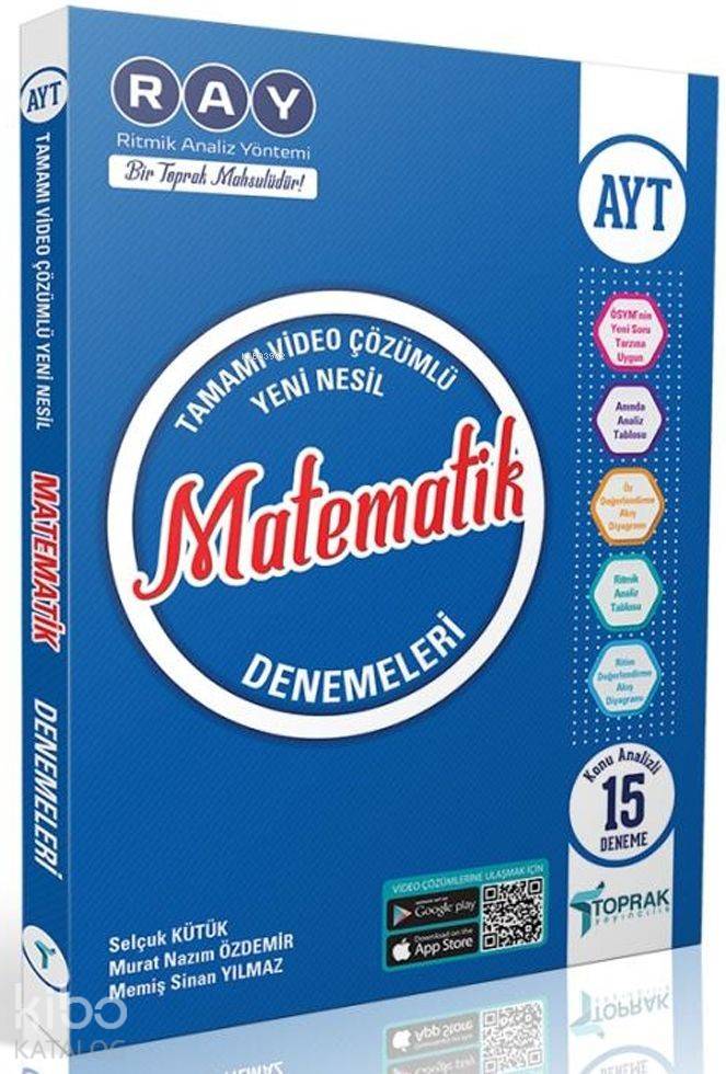 Toprak Yayınları AYT Matematik Denemeleri Toprak 