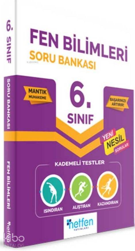 Netfen Yayınları 6. Sınıf Fen Bilimleri Soru Bankası Netfen 