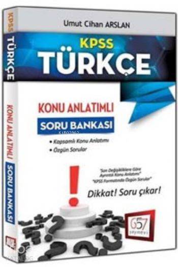 KPSS Türkçe Konu Anlatımlı Soru Bankası