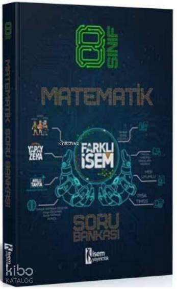 İsem 2021 8.Sınıf Farklı İsem Matematik Soru Bankası