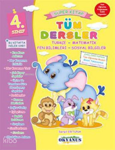 Okyanus - 4. Sınıf Tüm Dersler Süper Kitap