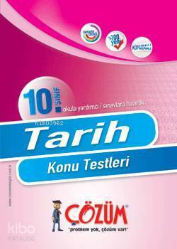 10. Sınıf	Tarih Çek Kopar Testleri; Konu Testleri