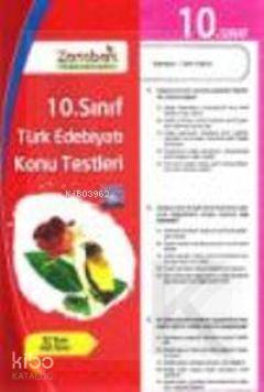 10. Sınıf Türk Edebiyatı Konu Testleri