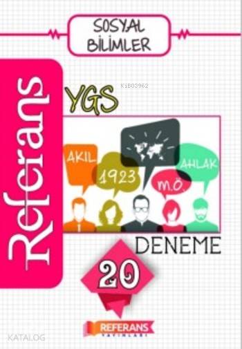 Referans YGS Sosyal Bilimler 20 Deneme 2017