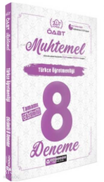 2017 ÖABT Muhtemel Türkçe Öğretmenliği Çözümlü 8 Deneme