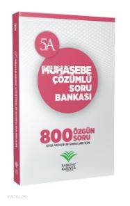 KPSS ve Kurum Sınavları İçin Muhasebe Çözümlü Soru Bankası