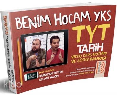 2019 YKS-TYT Tarih Video Ders Notları ve Soru Bankası Benim Hocam Yayınları