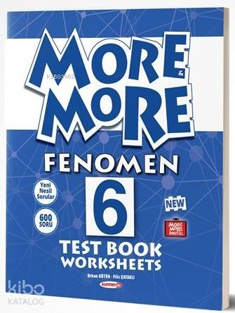 Kurmay ELT Yayınları More and More 6 English Fenomen Test Book Worksheets Kurmay ELT
