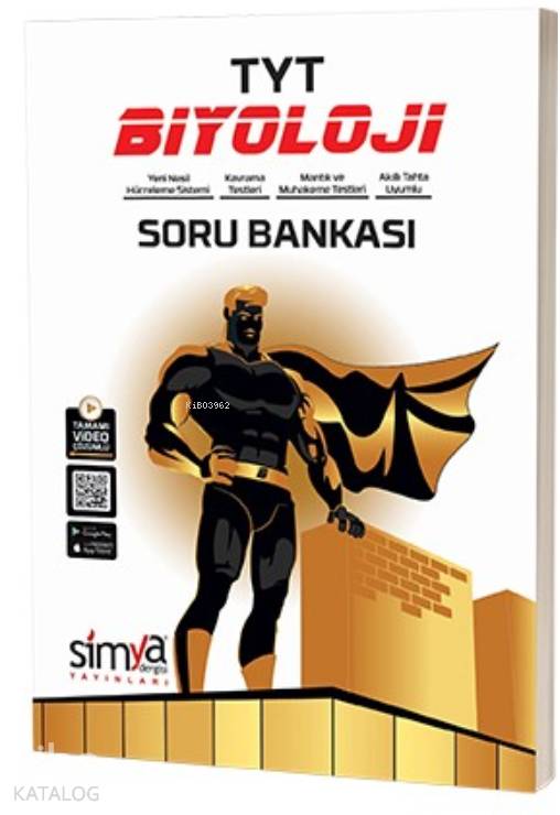 Simya Dergisi Yayınları TYT Biyoloji Tamamı Video Çözümlü Soru Bankası Simya Dergisi 