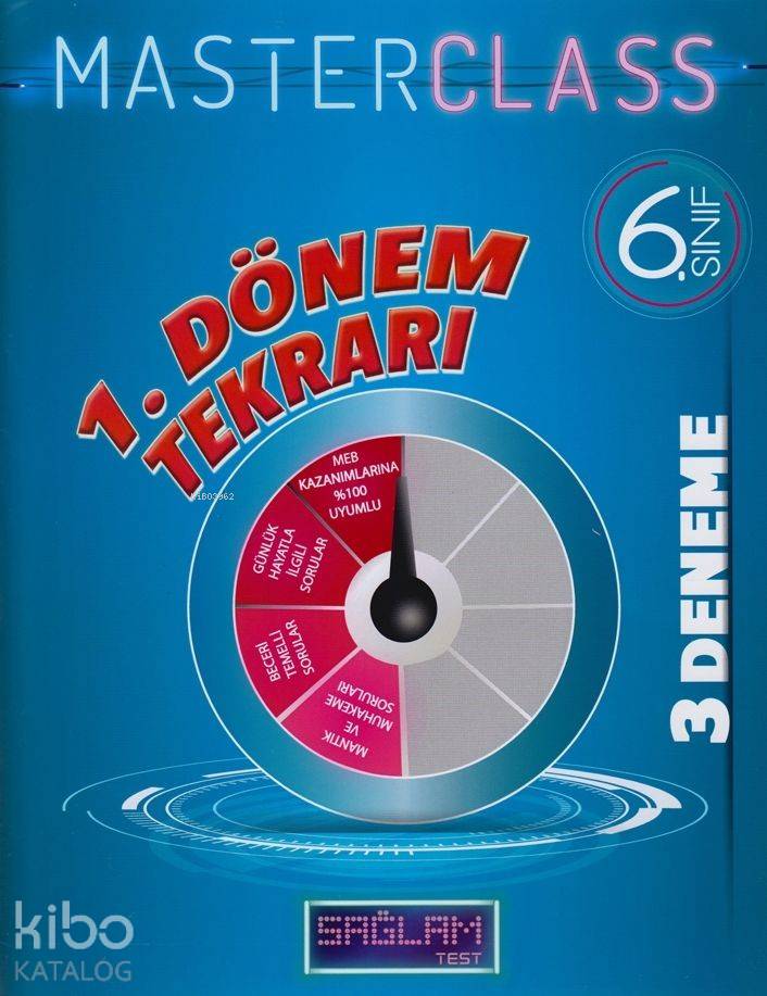 Molekül Yayınları 6. Sınıf 1. Dönem Tekrarı Sağlam Master Class 3 lü Deneme Molekül 