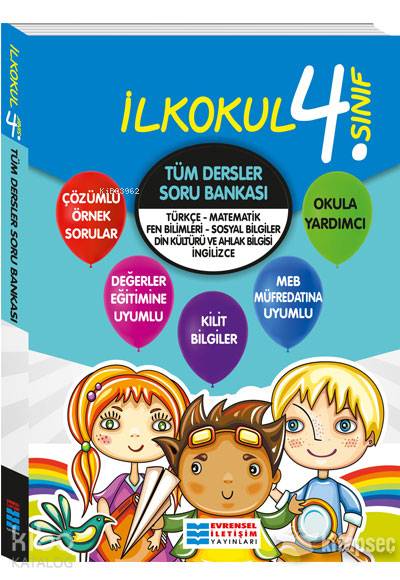 Evrensel İletişim 4. Sinif Tüm Dersler Soru Bankas