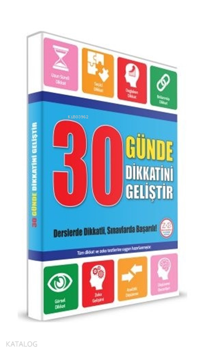 30 Günde Dikkatini Geliştir 6-12 Yaş