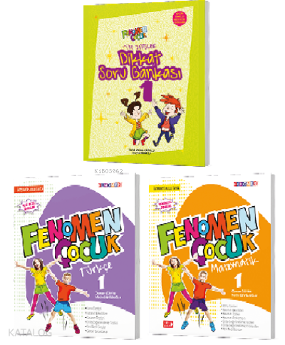 1 Fenomen Çocuk Set (3 KİTAP)