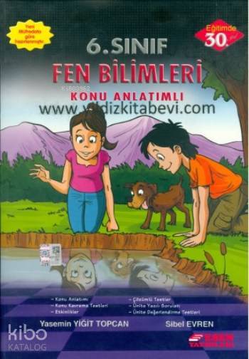 Esen Yayınları 6. Sınıf Fen Bilimleri Konu Anlatımlı Esen 