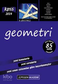 KPSS Geometri Konu Anlatımlı Tek Kitap 2014