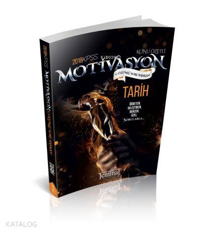 KPSS Motivasyon Tarih Çözümlü Soru Bankası 2018