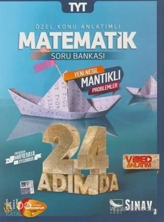 2019 TYT 24 Adımda Matematik Özel Konu Anlatımlı Soru Bankası | 2019 TYT 24 Adımda Matematik Özel Konu Anlatımlı Soru Bankası | Kolektif | Sınav Yayınları | 9786051237169 