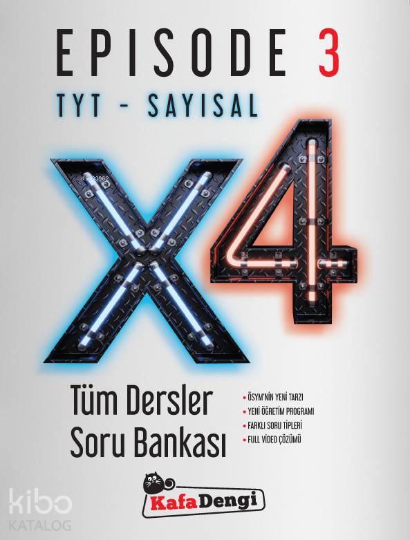 Kafa Dengi Yayınları TYT Tüm Dersler Sayısal Episode 3. Kitap Soru Bankası Kafa Dengi 