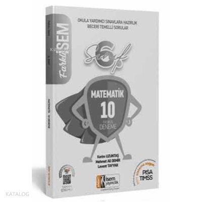 2021 Farklı İsem 6. Sınıf Matematik 10 Deneme