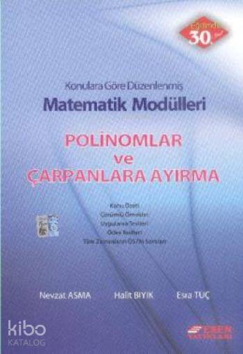 Matematik Modülleri Polinomlar ve Çarpanlara Ayırma