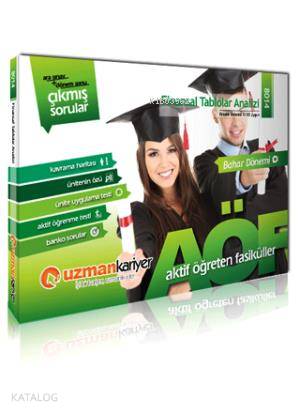 4. Sınıf 8. Yarıyıl Finansal Tablolar Analizi Kod 8014