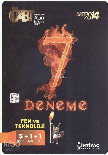 ÖABT Fen ve Teknoloji 7 Deneme 2014