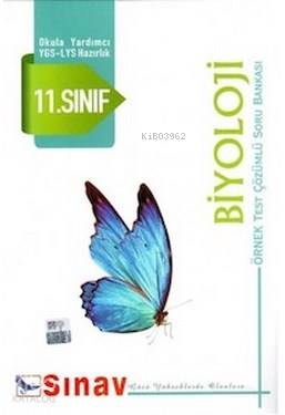  11 Sınıf Biyoloji Soru Bankası Örnek Test Çözümlü | 11 Sınıf Biyoloji Soru Bankası Örnek Test Çözümlü | Kolektif | Sınav Yayınları | 9786051233833 