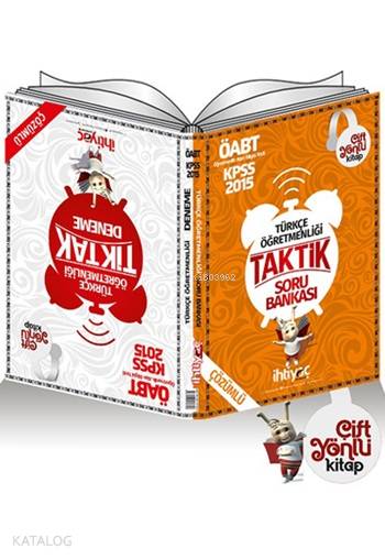 ÖABT Türkçe Öğretmenliği Çift Yönlü Çözümlü Soru Deneme Kitabı 2015
