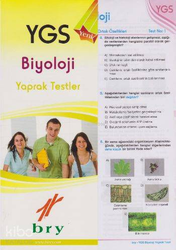 YGS Biyoloji Yaprak Testler