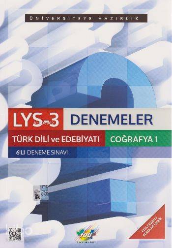 LYS 3 Denemeler Türk Dili ve Edebiyatı Coğrafya 1 6lı Deneme
