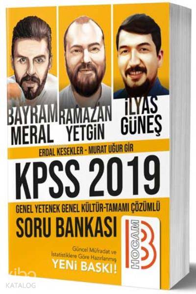 Benim Hocam KPSS Genel Yetenek Genel Kültür Tamamı Çözümlü Soru Bankası