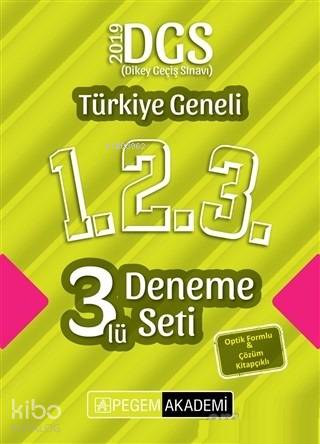 2019 DGS Türkiye Geneli Deneme (1.2.3) 3'lü Deneme Seti