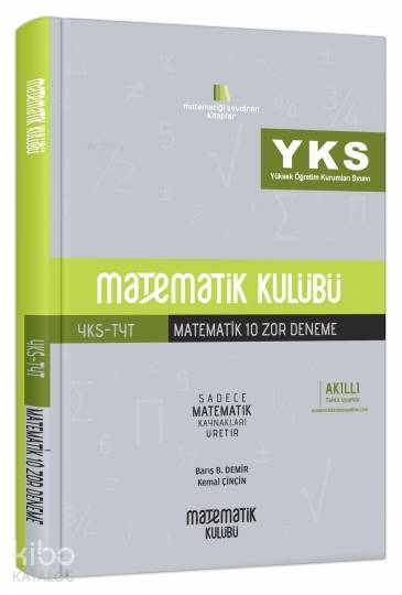 Matematik Kulübü TYT Matematik 10 Zor Deneme Matematik Kulübü