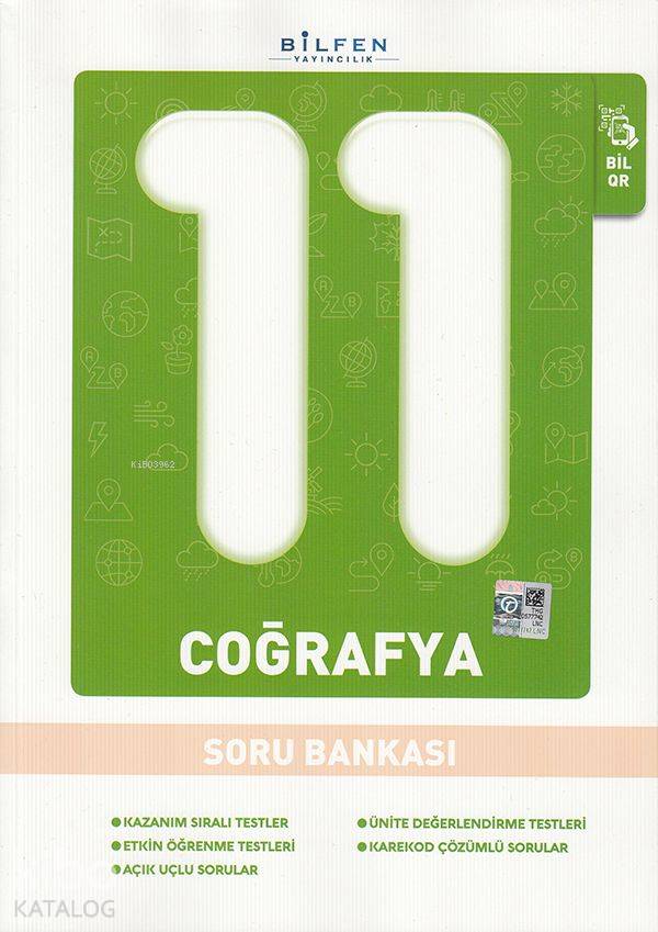 Bilfen Yayınları 11. Sınıf Coğrafya Soru Bankası